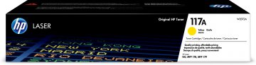 HP Cartuccia toner giallo per stampante laser originale 117A