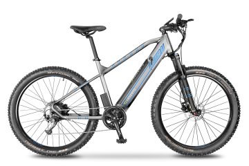 Argento e-Mobility AB-PM-B20 bicicletta elettrica Blu, Grigio, Argento Alluminio 69,8 cm (27.5") 24 kg