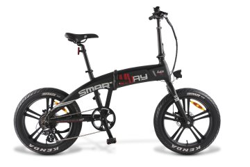 Smartway M2-R6A2-K bicicletta elettrica Nero Alluminio 50,8 cm (20") 31 kg Ioni di Litio