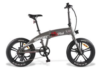Smartway M2-R6A2-T bicicletta elettrica Titanio Alluminio 50,8 cm (20") 31 kg Ioni di Litio