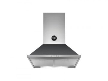 Bertazzoni La Germania KPL60PLAG1NEA cappa aspirante Cappa aspirante a parete Nero 600 m³/h