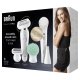 Braun Silk-épil 9 Flex 9-300 Beauty Set - Epilatore Elettrico Donna Bianco/Oro Con Testina Flessibile Per Un’Epilazione Più Facile 11