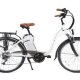 Smartway C1-L04S6-W bicicletta elettrica Bianco Acciaio 66 cm (26
