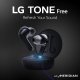 LG TONE Free FN6 Black Auricolari Bluetooth True Wireless con custodia UVnano 6