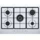 Franke FHSM 755 4G DC XS E Nero, Acciaio inox Da incasso 73 cm Gas 5 Fornello(i) 2