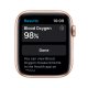 Apple Watch Serie 6 GPS, 40mm in alluminio oro con cinturino Sport Rosa sabbia 4