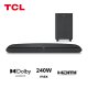 TCL 6 Series TS6110 altoparlante soundbar Nero 2.1 canali 240 W 2