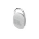 JBL CLIP 4 Altoparlante portatile mono Bianco 5 W 4