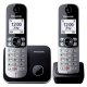 Panasonic KX-TG6852JTB telefono Telefono DECT Identificatore di chiamata Nero, Grigio 3