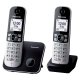 Panasonic KX-TG6852JTB telefono Telefono DECT Identificatore di chiamata Nero, Grigio 4