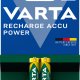 Varta Recharge Accu Power AAA 1000 mAh Blister da 2 (Batteria NiMH Accu Precaricata, Micro, ricaricabile, pronta all'uso) 3