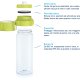 Brita Fill&Go Bottle Filtr Lime Bottiglia per filtrare l'acqua Lime, Trasparente 8