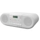 Panasonic RX-D552 Digitale 20 W DAB, DAB+, FM Bianco Riproduzione MP3 4