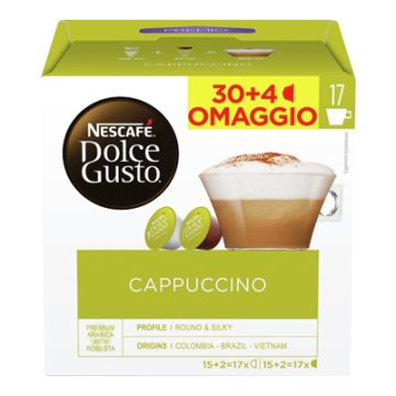 Nescafé Dolce Gusto Cappuccino Capsule caffè 34 pz