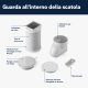 De’Longhi PAC ES72 Classic condizionatore portatile 65 dB 808 W Bianco 7