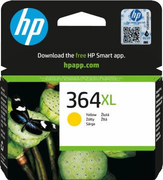 HP Cartuccia originale inchiostro giallo ad alta capacità 364XL