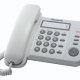 Panasonic KX-TS520EX1W telefono Identificatore di chiamata Bianco 2