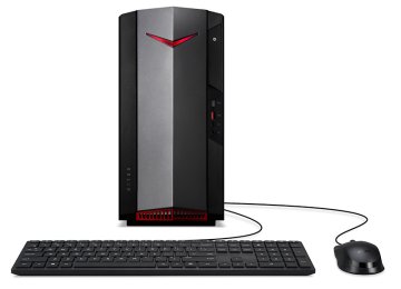 Acer NITRO 50 N50-640 Intel® Core™ i5 i5-12400 16 GB DDR4-SDRAM 1,02 TB SSD NVIDIA® GeForce® GTX 1650 Windows 11 Home Tower PC Nero