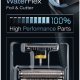 Braun WaterFlex Testina di Ricambio per Rasoio Elettrico Uomo 51B Nero - Compatibile con i rasoi 2