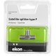 Ekon ECSATSPLIT1F2F cavo splitter o combinatori Splitter per cavo Acciaio inox 3