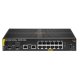 Aruba 6100 12G Class4 PoE 2G/2SFP+ 139W Gestito L3 Gigabit Ethernet (10/100/1000) Supporto Power over Ethernet (PoE) 1U Nero 2