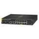 Aruba 6100 12G Class4 PoE 2G/2SFP+ 139W Gestito L3 Gigabit Ethernet (10/100/1000) Supporto Power over Ethernet (PoE) 1U Nero 3