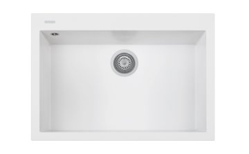 Plados One Standard Lavello montato su piano Rettangolare Ultragranit
