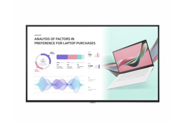 LG 65UH5J-H visualizzatore di messaggi Pannello piatto per segnaletica digitale 165,1 cm (65") LED Wi-Fi 500 cd/m² 4K Ultra HD Nero WebOS 24/7