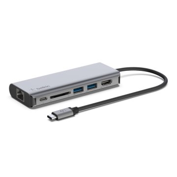 Belkin HUB MULTIMEDIALE 6 IN 1 USB-C
