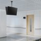 Neomounts FPMA-C340DBLACK Supporto a soffitto per doppio monitor/TV 32-75