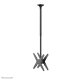 Neomounts FPMA-C340DBLACK Supporto a soffitto per doppio monitor/TV 32-75