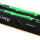 Kingston Technology FURY Beast RGB memoria 16 GB 2 x 8 GB DDR4 3200 MHz 10