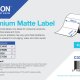 Epson Premium Matte Label - Die-cut Roll: 102mm x 51mm, 2310 labels 2