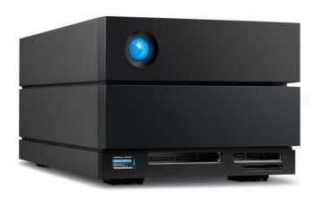 LaCie 2BIG DOCK array di dischi 20 TB Desktop Nero