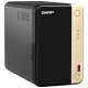 QNAP TS-264 NAS Tower Intel® Celeron® N5095 8 GB 0 TB QNAP QTS Nero, Oro 4