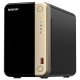 QNAP TS-264 NAS Tower Intel® Celeron® N5095 8 GB 0 TB QNAP QTS Nero, Oro 6