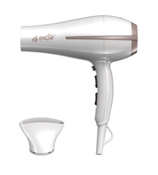 GA.MA GH0820 asciuga capelli 2200 W Bianco