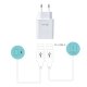 i-tec CHARGER2A4W Caricabatterie per dispositivi mobili Telefono cellulare Bianco AC Interno 4