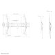 Neomounts WL30S-950BL19 Supporto a parete per TV pesanti 55-110