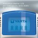 Varta LCD charger AA & AAA (Batterie ricaricabili NiMH incl. 4x AA 2600 mAh accu & AC adattatore & 12 V adattatore & cavo USB),Grigio 7
