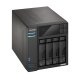 Asustor LOCKERSTOR 4 Gen2 (AS6704T) NAS Desktop Intel® Celeron® N N5105 4 GB DDR4 0 TB ADM Nero 4