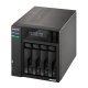 Asustor LOCKERSTOR 4 Gen2 (AS6704T) NAS Desktop Intel® Celeron® N N5105 4 GB DDR4 0 TB ADM Nero 5