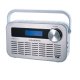 New Majestic DAB-843W radio Portatile Digitale Argento 2