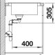 BLANCO Dinas 8 S Rettangolare Acciaio inox 5