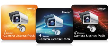 Synology 4 cam Lic Pack 4 licenza/e