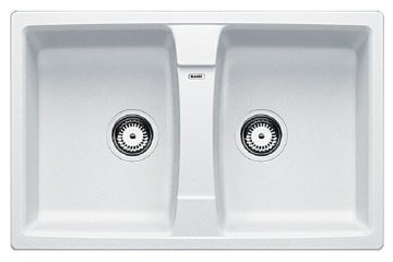 BLANCO ZIA 8 Lavello montato su piano Rettangolare Silgranit