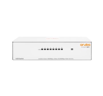 Aruba Instant On 1430 8G Non gestito L2 Gigabit Ethernet (10/100/1000) Bianco
