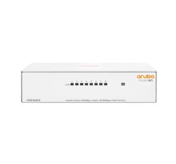 HPE Aruba Networking Aruba Instant On 1430 8G Non gestito L2 Gigabit Ethernet (10/100/1000) Bianco