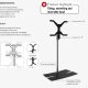 ITB ER038252 Supporti a parete per TV 165,1 cm (65