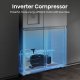 Hisense RS818N4TIE frigorifero side-by-side Libera installazione 632 L E Acciaio inox 24